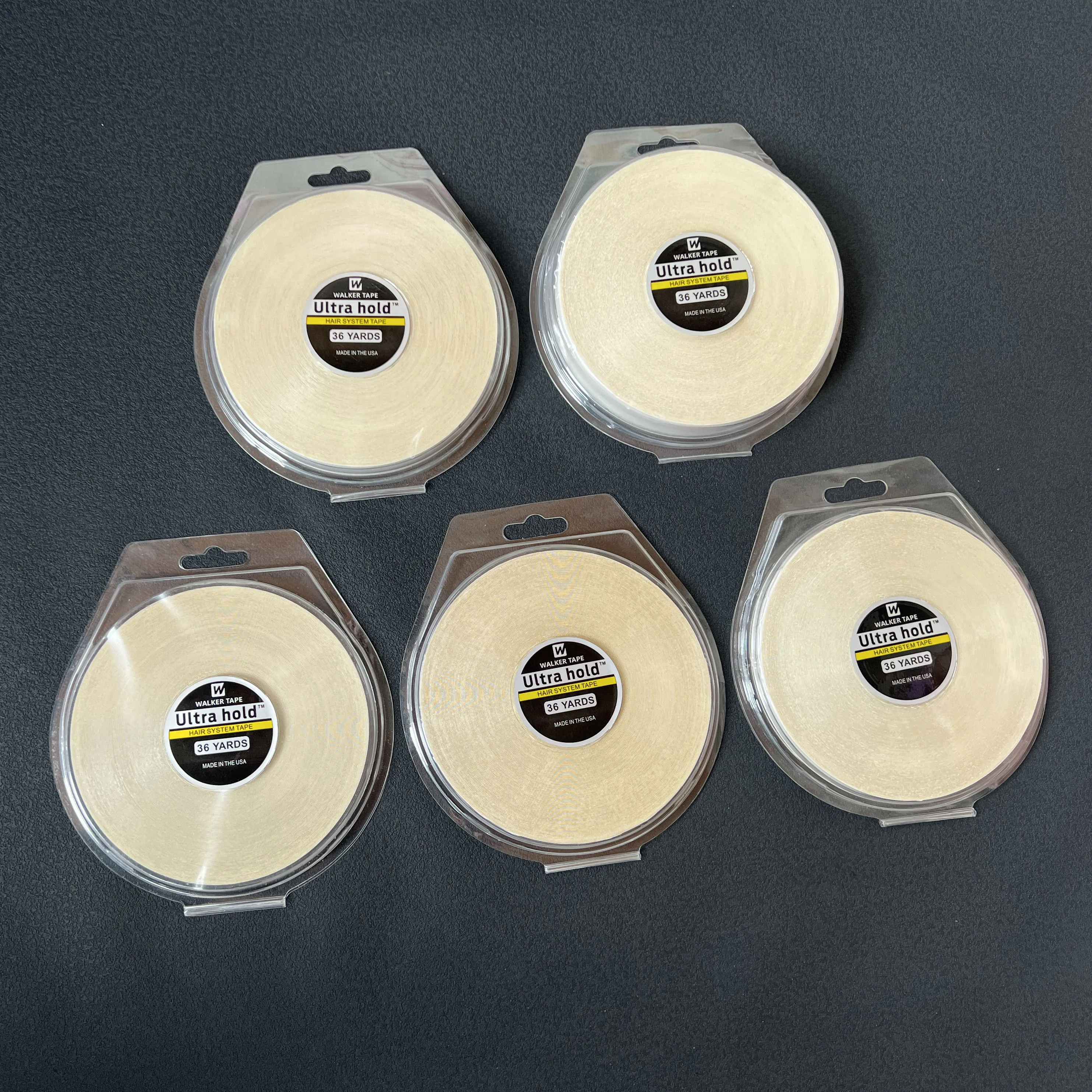 All with Box 1 Roll 36 Yard Walker Ultra Hold Hair System Tape Double Sided Adhesive Tape for Toupee Wig Hair Extensions