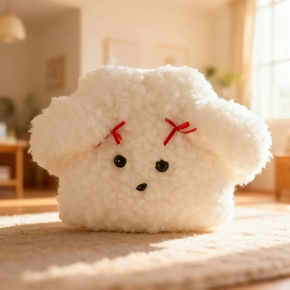 Urocze ocieplacze na nogi w stylu Y2K z motywem kreskówkowego psa, JK Lolita, z kokardą, osłony na stopy chroniące przed wiatrem, ciepłe pluszowe nakładki na buty, streetwear