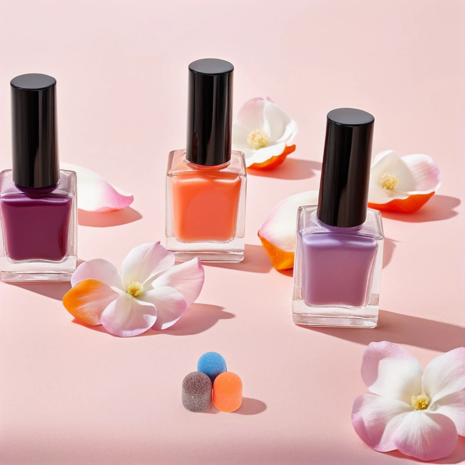 

1 Set Sanding Bands For Drill Fine Grit Pedicure Manicure Tool Stainless Steel Grinding Heads Replacement Kit Electric Nail File