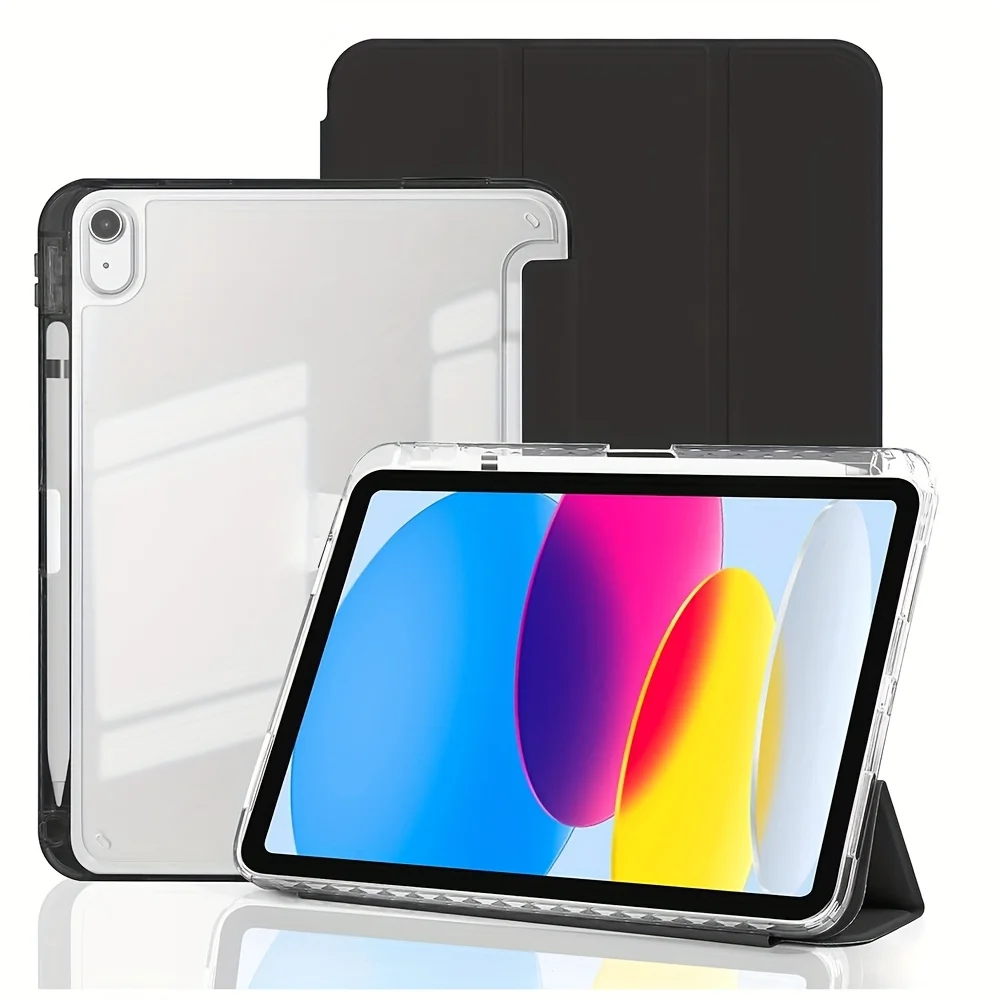 Tablet Case for Apple iPad 2025 11th 10th Gen 2022 Case iPad 10.2 9th 8th 2017 2018 9.7 Air 5 4 10.9 Cover With Pencil Holder