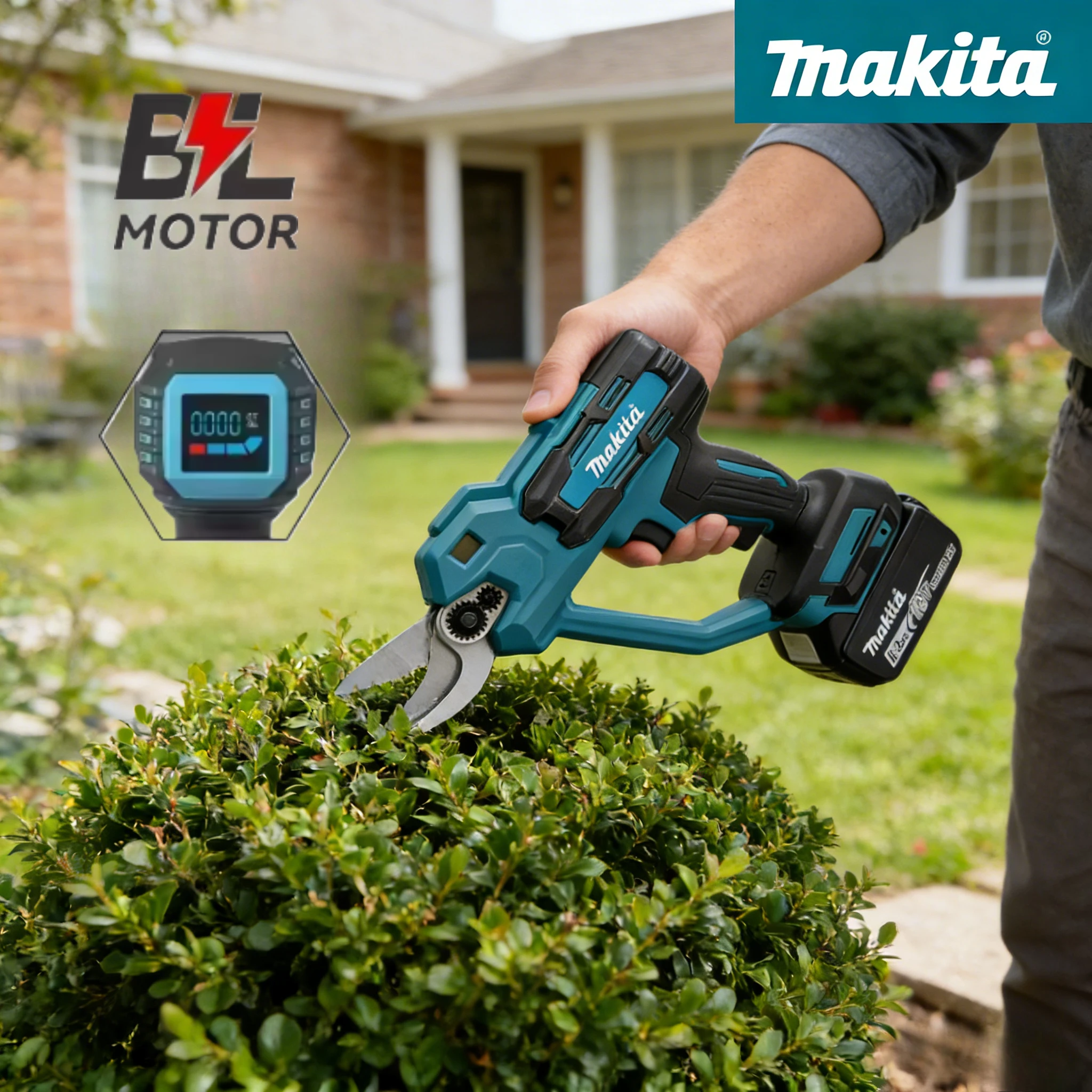 

Аккумуляторные бесщеточные секаторы Makita: мощный электрический сучкорез для обрезки веток