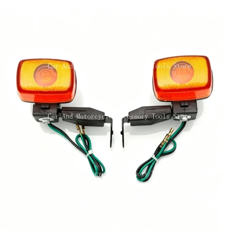Suitable for XT225 TTR250 KLX250 XR250 XT 225 TTR KLX XR 250, 2Pcs Motorcycle Turn Signal Blinker Lamp, Replacement Lights