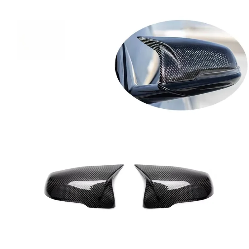 New Premium Carbon Fiber Side Rearview Mirror Cap, Sport Styling Replacement Mirror Cover