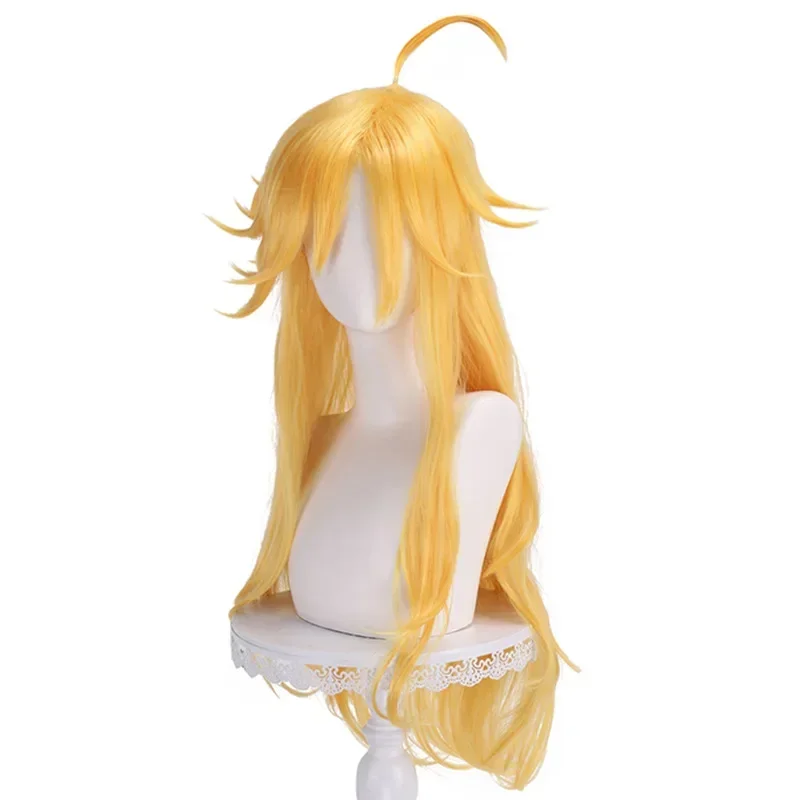 Anime Panty Anarchy Cosplay Synthetic Wig Panty & Stocking with Garterbelt Gold Long Heat Resistant Hair Party Role Play Wigs