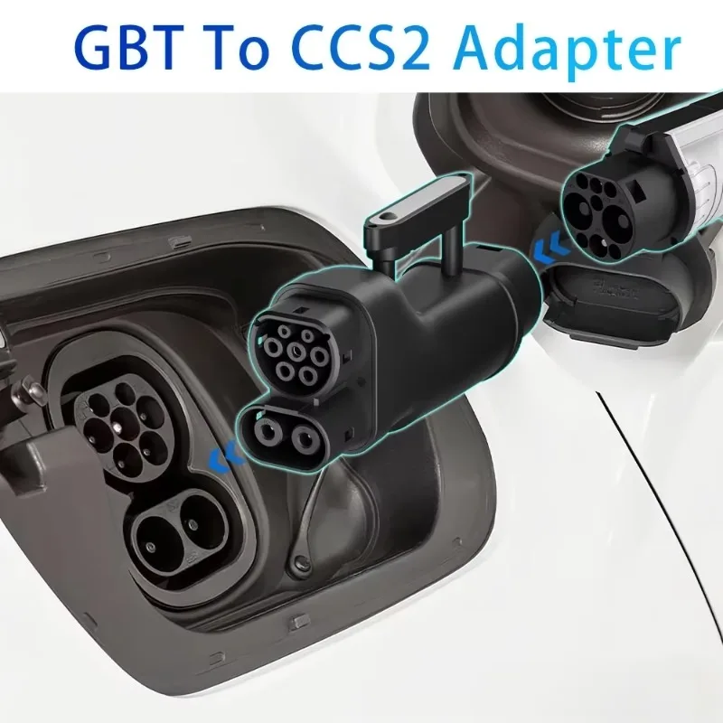 OEM Car Accessories Ev Dc Charging Connector 300A DC CCS2 To GBT Adapter