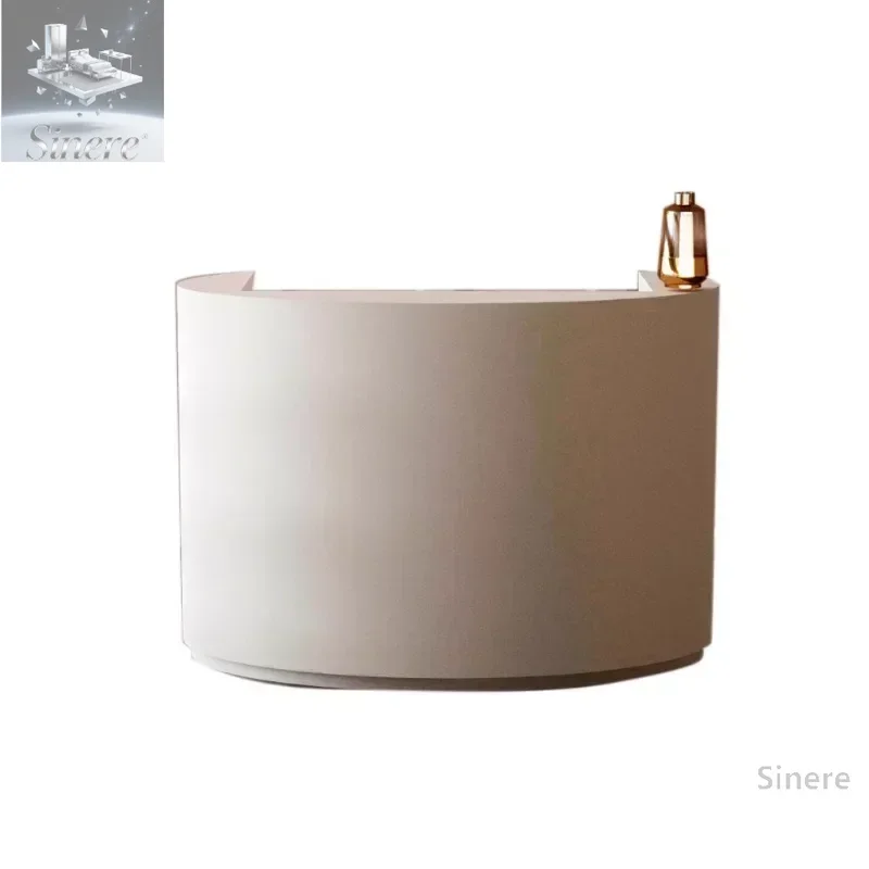 

Shop checkout page Small information desk Showroom service Reception desk Simple paint clothing store Front desk Welcome bar