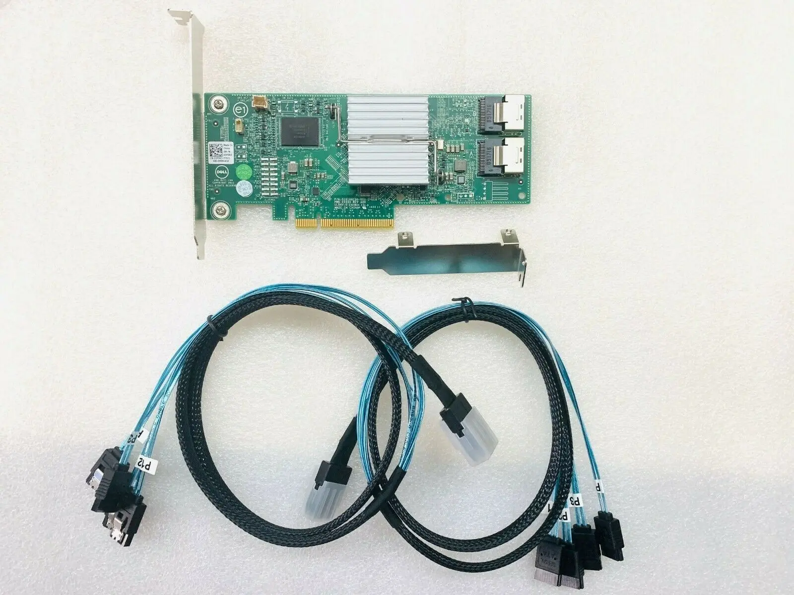 Imagem -01 - para Dell Perc H310 8-port gb s Sas Adaptador Raid Controlador Hv52w Substitui Perc