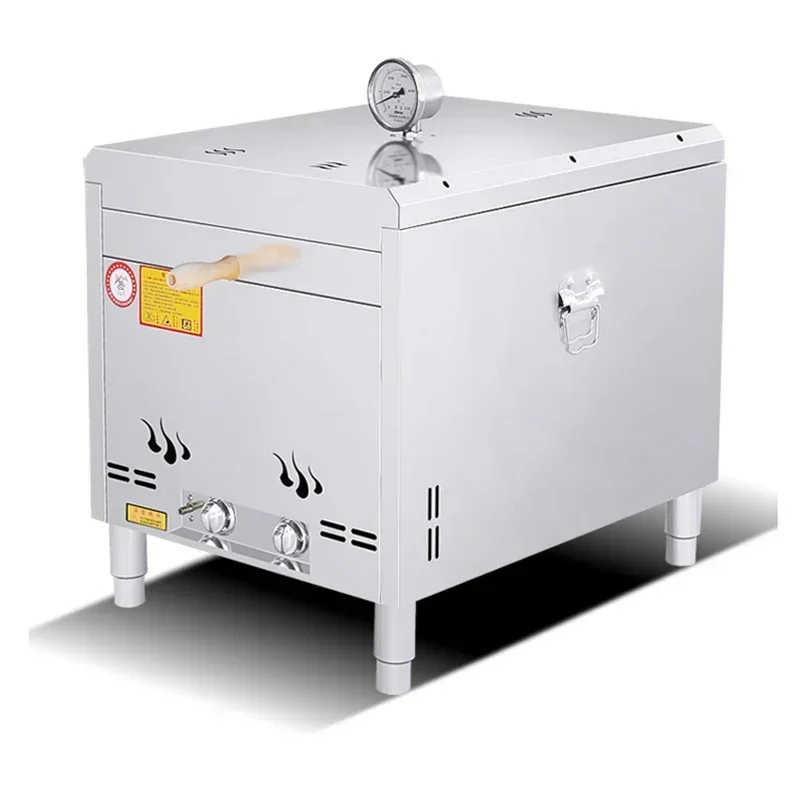 Household 220v Snacks Outdoor Freshly Baked Mobile Pizza Machine Commercial Stall Gas Oven Night Market Handmade Pizza Oven