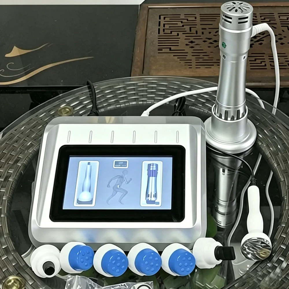 Shockwave Therapy Machine Ultrasound For ED Treatment Relieve Waist Back Pain And Body Massage New 300MJ Professional Shock Wave