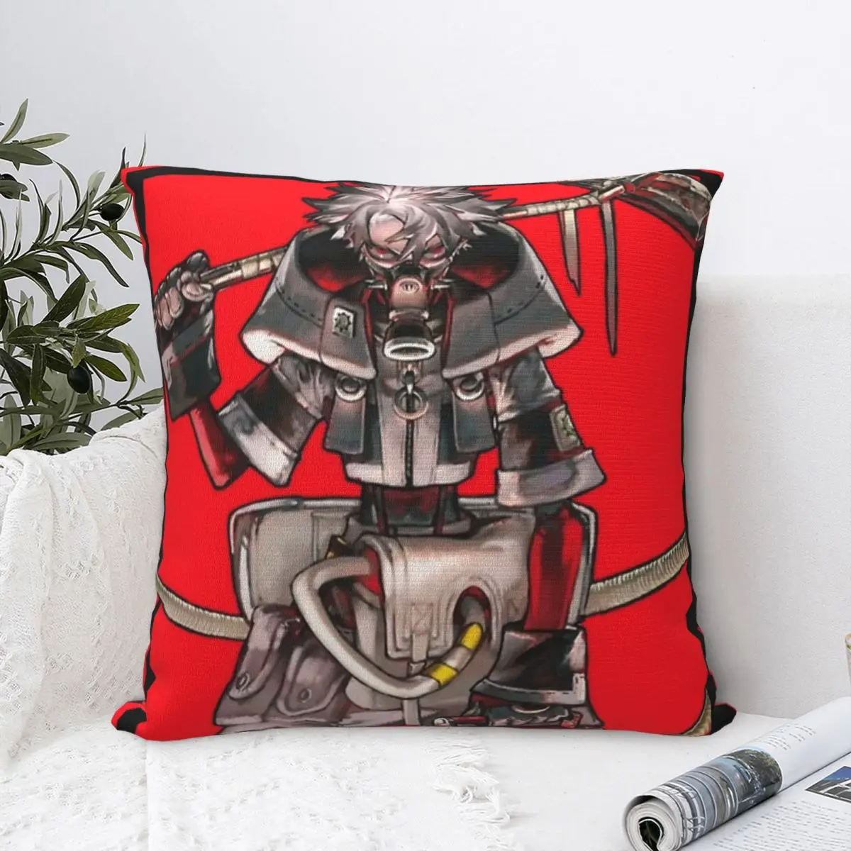 Rudo Surebrec Gachiakuta Anime Pillowcase Printing Polyester Cushion Cover Decoration Pillow Case Cover Seater Square 18''