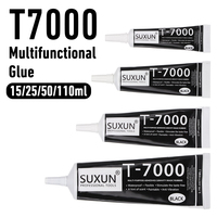 T7000 Multifunctional Glue Black Liquid DIY Mobile Phone Screen Frame Epoxy Sealant Super Adhesive T-7000 Nail Polish