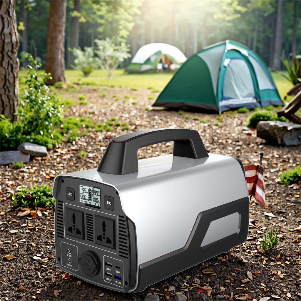 Yahong Hot Sale Outdoor 500W draagbare energieopslagvoeding Snel opladen Mini draagbare krachtcentrale