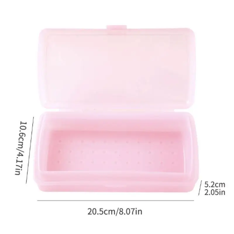 Portable Nail Salon Disinfection Box Disinfection Tray Non-battery Box Suitable For Nail Art Tool