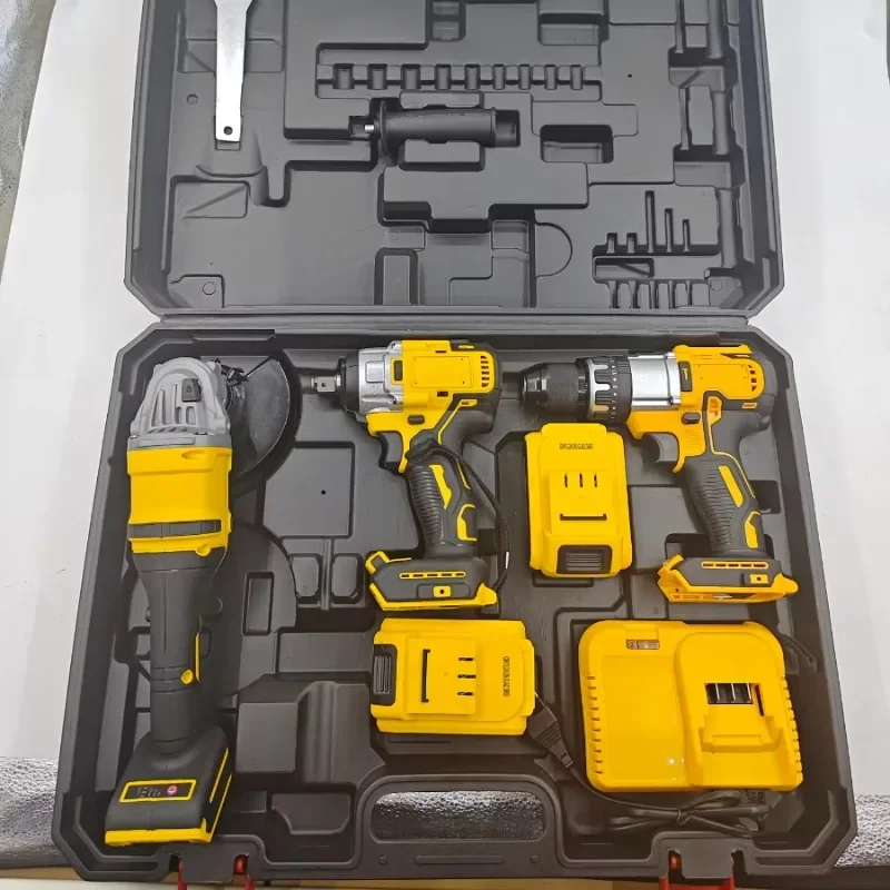 tool set - angle grinder