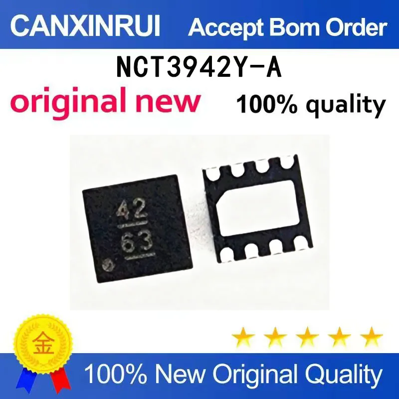 （5-100 pieces）Brand new original NCT3942Y-A silk screen 42 QFN spot chip IC