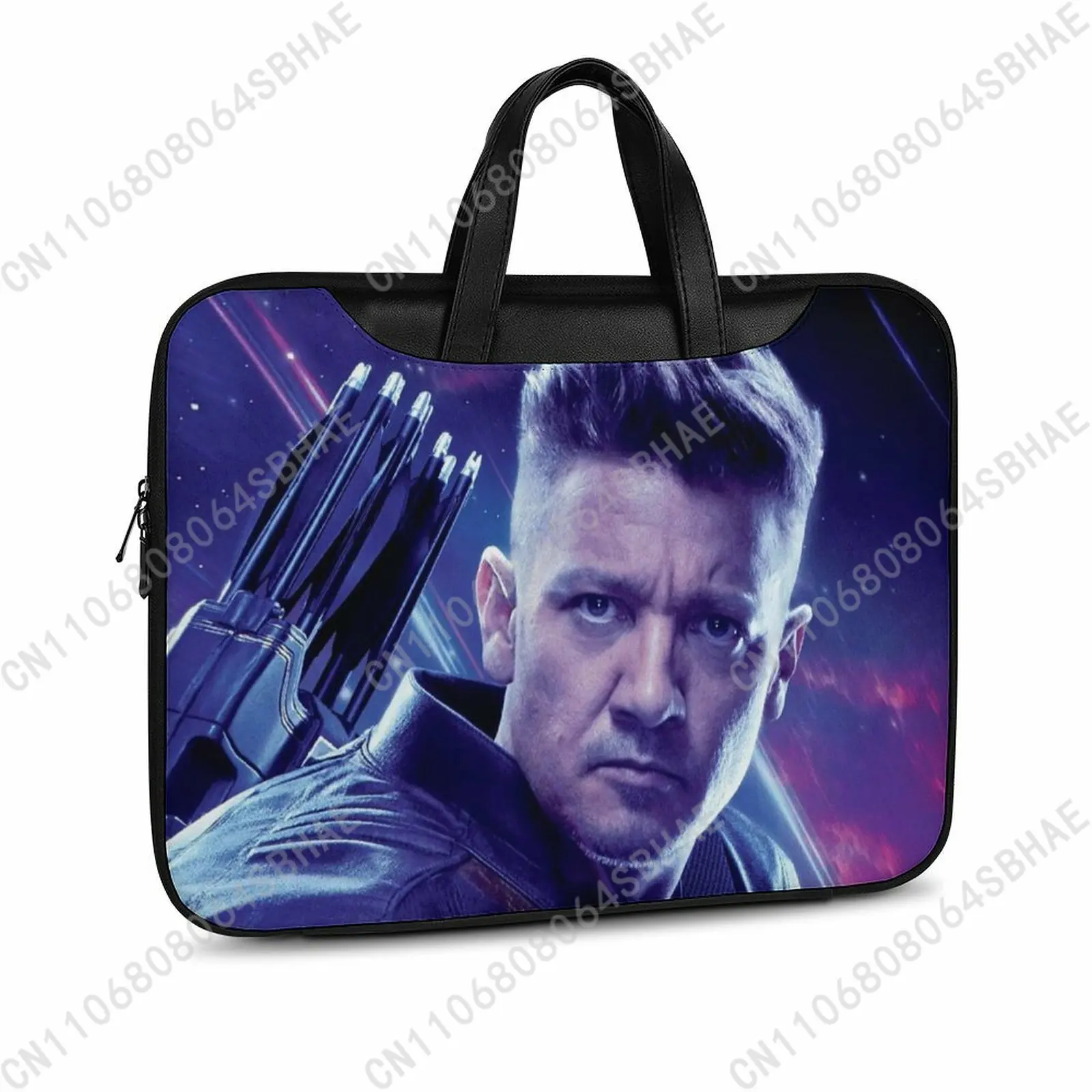 

Кожаный портфель Marvel Hawkeye на заказ, унисекс, для ноутбука, деловой, в стиле ретро, из натуральной кожи, для косплея
