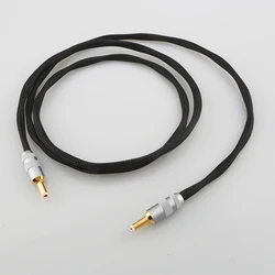 High Quality Audiocrast 2x14AWG OCC Silver Plated DC Cable for Keces Linear Power Supply