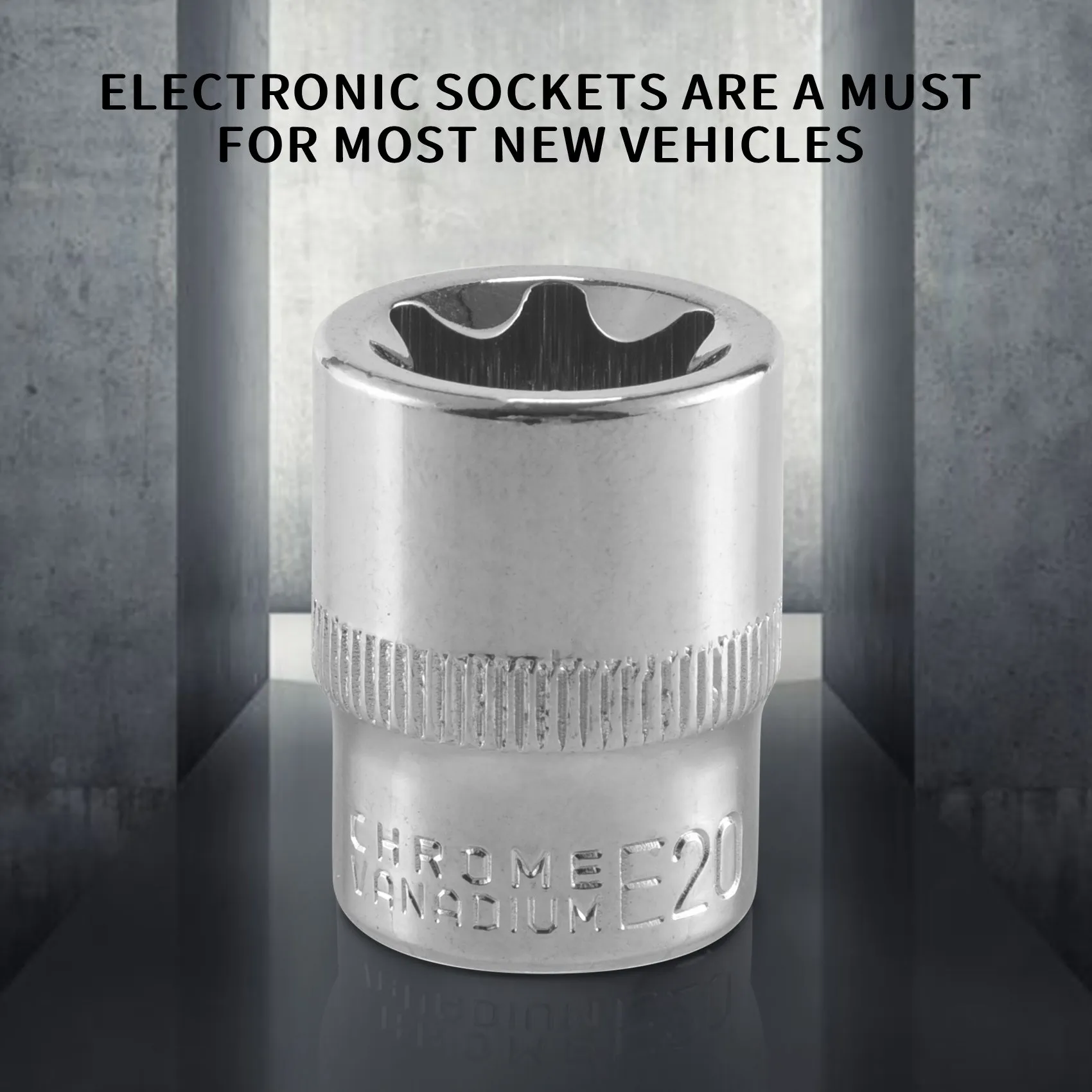 AEE5-11Pc Juego de enchufes de estrella Torx hembra E Rail E4 - E20 Juego de enchufes de torsión de estrella externa