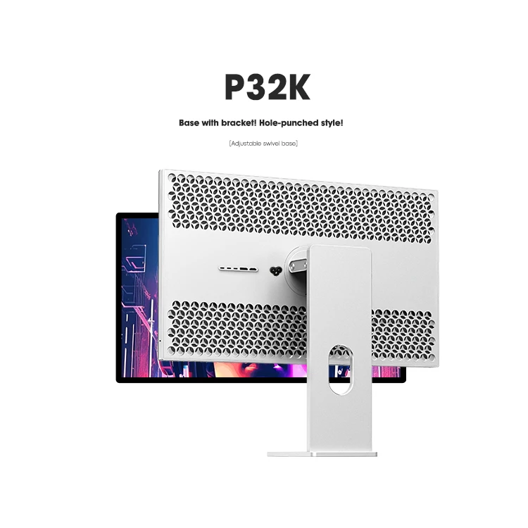 P32K HD 4K Gaming PC Desktop Monitor 144hz Refresh Aluminum Alloy Appearance IPS Panel DP Interface Display LCD Monitors