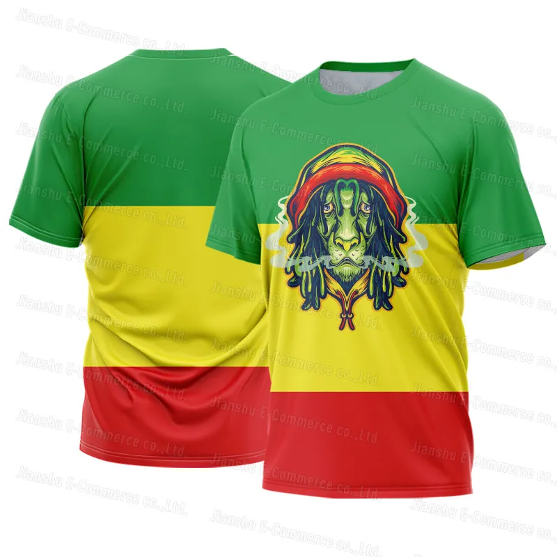 Bob Marley Verão Manga Curta Rocha Do Punk 3D Impressão T-Shirt Casual Moda Oversize Camisa De Basquete Top Preto 6xl