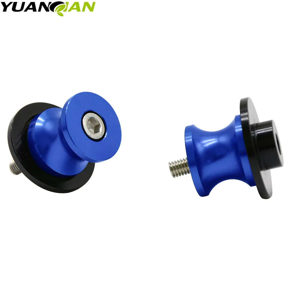 Swingarm المنزلق بكرات حامل مسامير لياماها YZF R3 YZFR3 YZF-R3 CNC دراجة نارية الملحقات أجزاء دراجة نارية مع الشعار