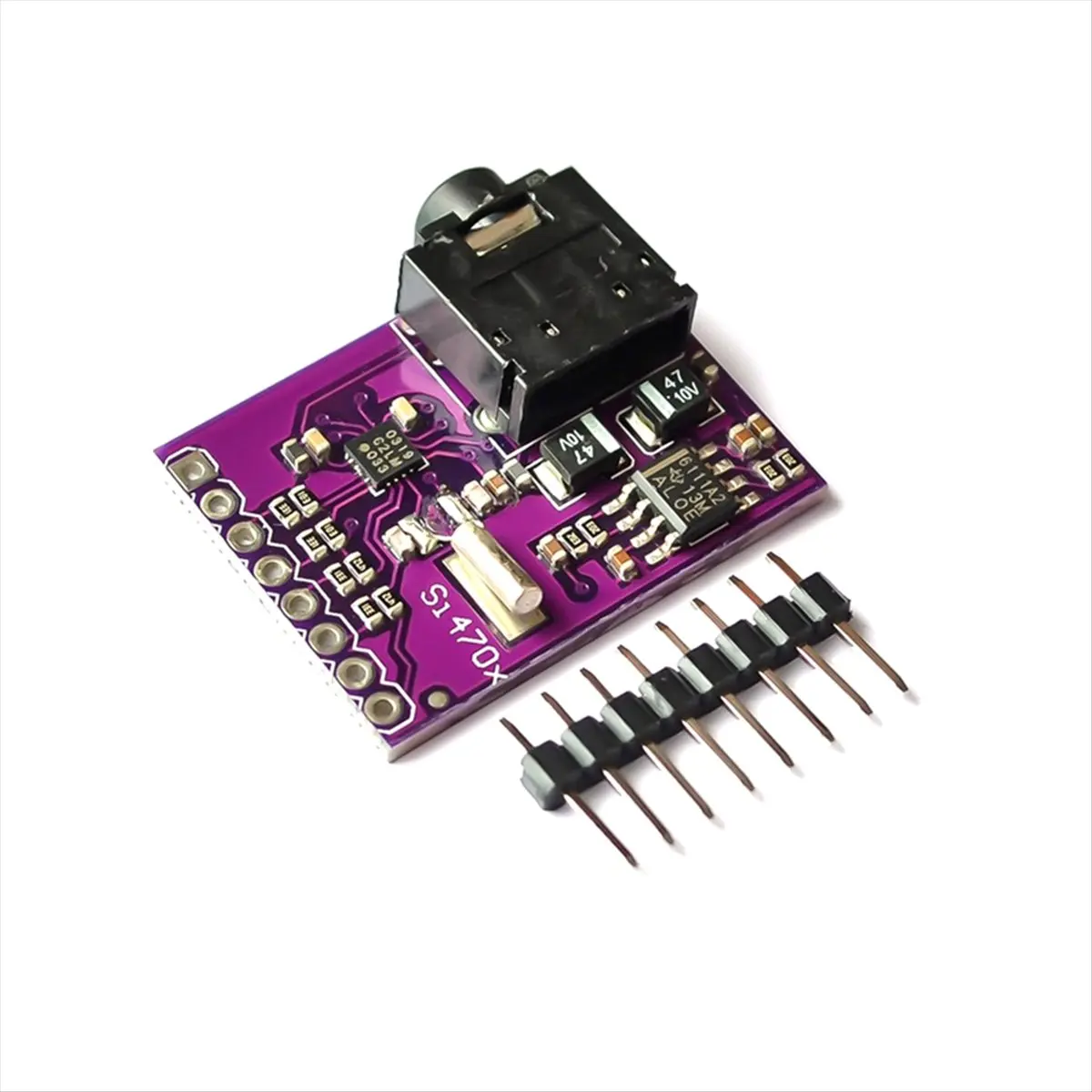 A72Z Si4703 FM Tuner Evaluation Board Digital Radio Broadcast Data Processing Module for AVR ARM PIC with Pins