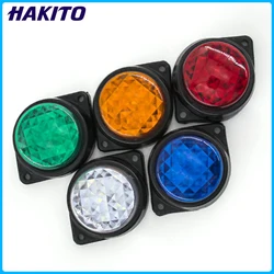 HAKITO 12V 24V 1pc Warning Light LED Side Marker Lamp Truck Accessories Parking Lights for Truck Trailer Bus Clearance light