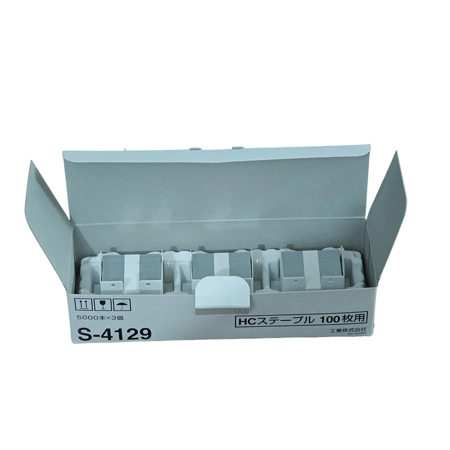 S-4129 Original New Staples for Riso HC100 Staple Cartridge 1 Box of 3