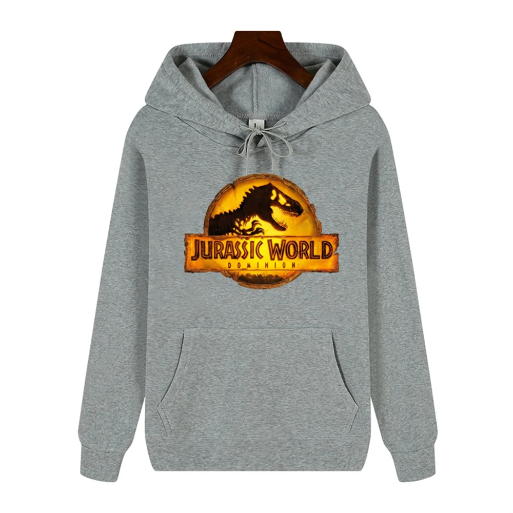 Jurassic World Personality print Autumn/Winter Comfortable soft thickening men\'s high quality casual fashion warm street hoodie