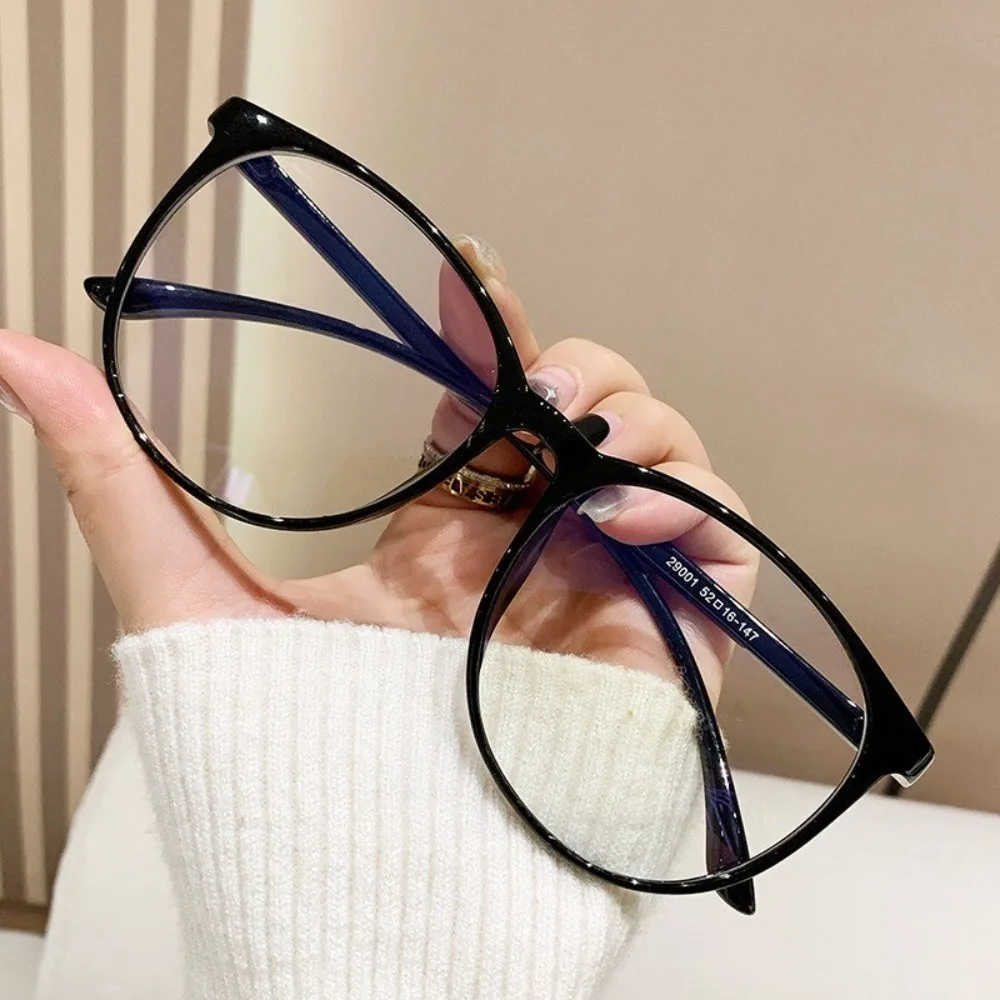 10PCS Mode Oval Gläser Anti Strahlung Retro Brillen für Frau Männer Anti Blau Licht Brillen