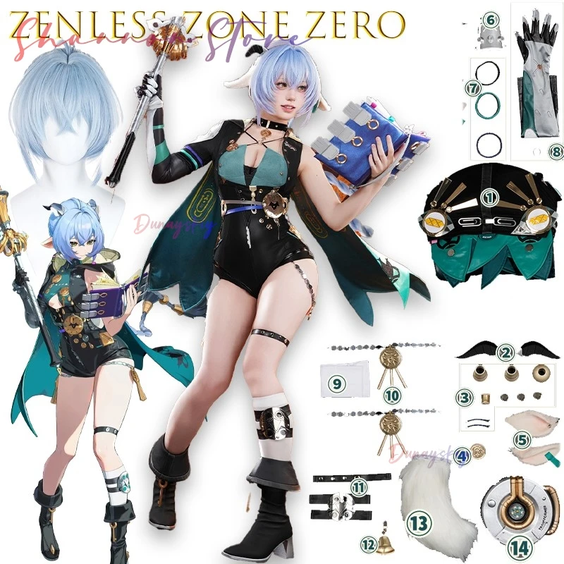 

Lucia Косплей Костюм Игра ZENLESS ZONE ZERO Презаказ Аниме Игровой Персонаж Ролевая Игра Наряд Хэллоуин Cifera Косплей