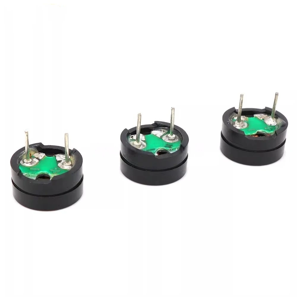 10PCS/LOT 12mm*6.5mm Passive Piezo Buzzer, HC12065 AC 1.5V-3V 16R/42 Ohms Electronic Sound Component