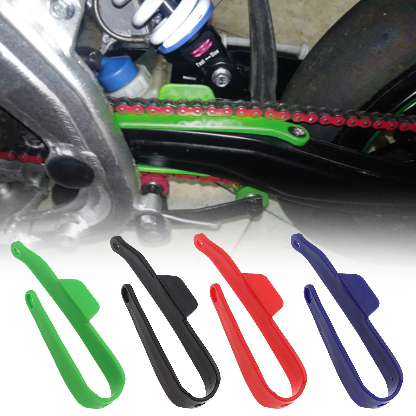 1pcs Chain Slider Rear Swingarm Protection Cover Protector For BSE Bosuer 110 125 140 150 160cc Dirt Pit Bike