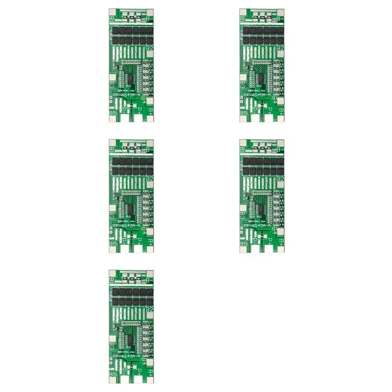 

【PUBLICITY】Плата защиты литиевых аккумуляторов 5X 6S 24V 40A 18650 с балансировкой BMS для солнечного освещения, электровелосипедов и скутеров