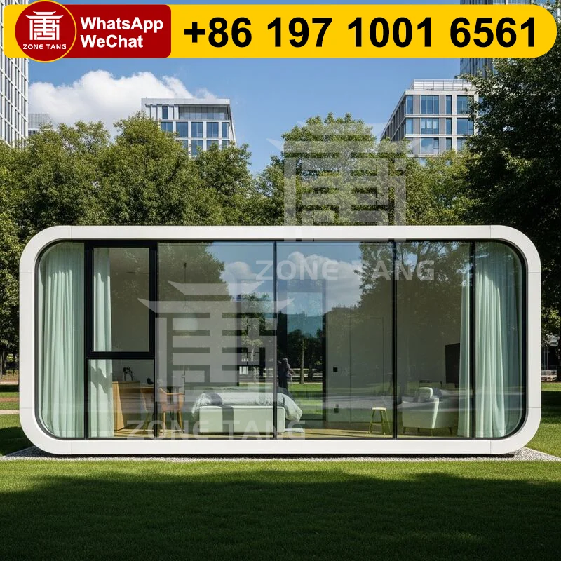 

Factory Custom Apple Capsule Eco-Friendliness Luxury Modern Hot Selling Price Home House Insulation Houses Customize Design Sale