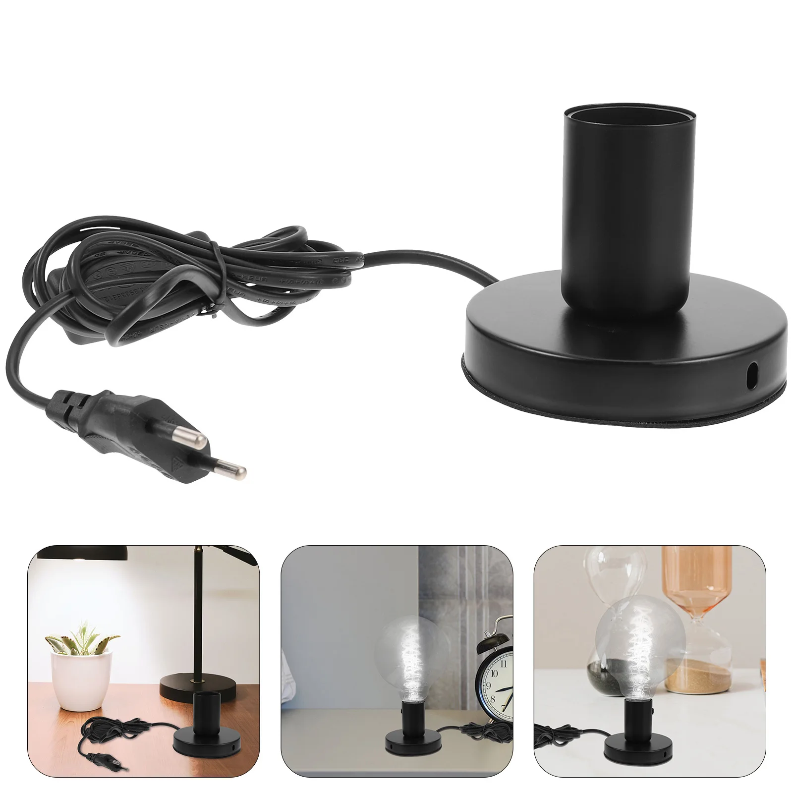 

Винтажный цоколь лампы E27, сменный цоколь лампы, детали настольного светильника, стабильная производительность, цоколь для лампы европейского стандарта