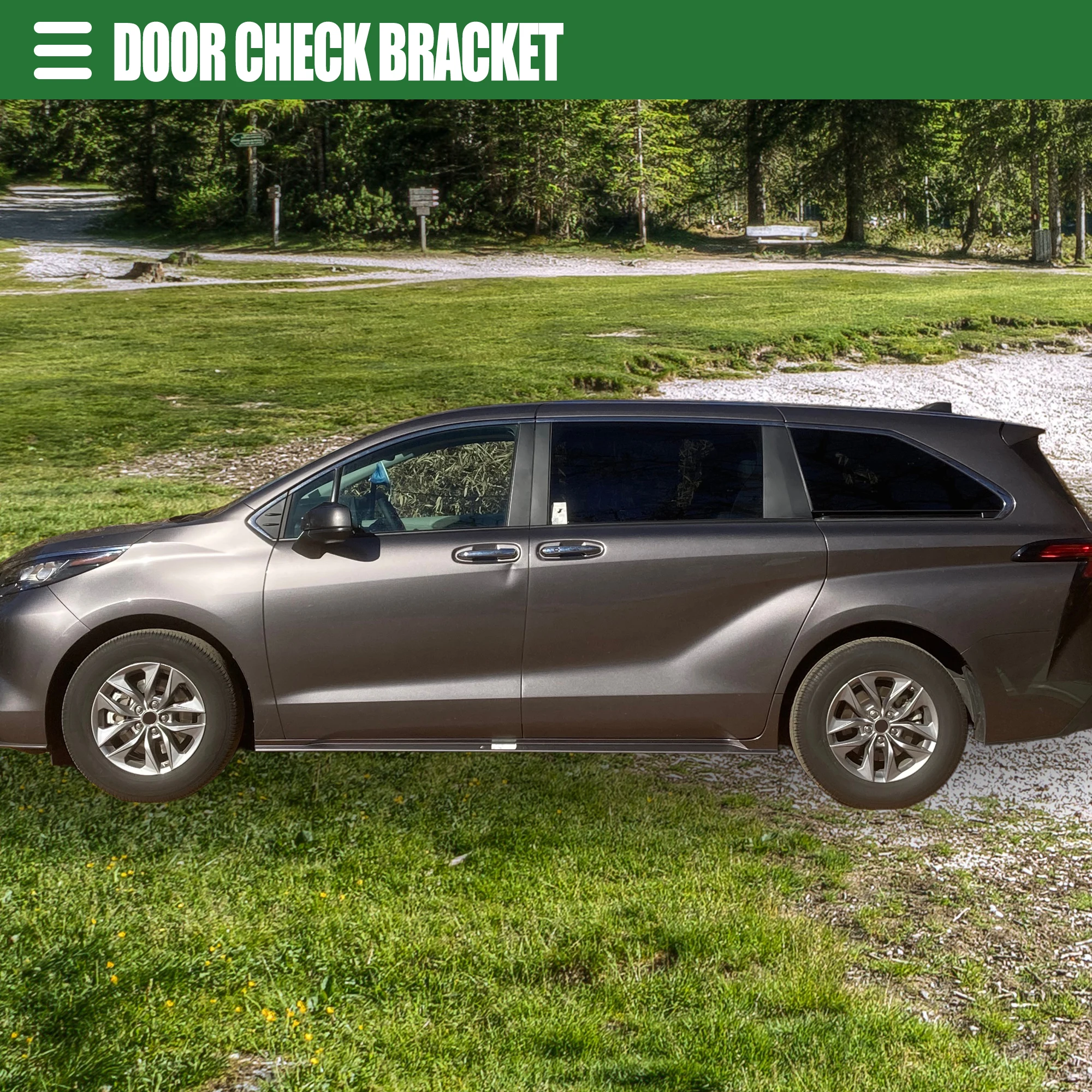 

X Autohaux 2 шт. ремень для проверки двери в сборе для Toyota Sienna 2004-2010 No68620AE011