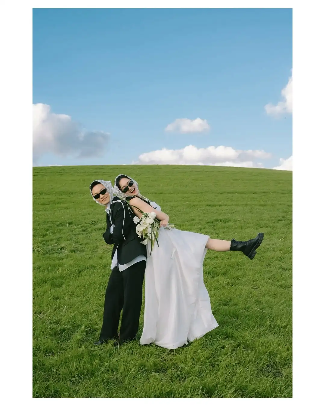 Fancy Special Taffeta Korea Wedding Dress Photoshoot A Line Strapless Evening Gown Back Corset 웨딩드레스 Customized