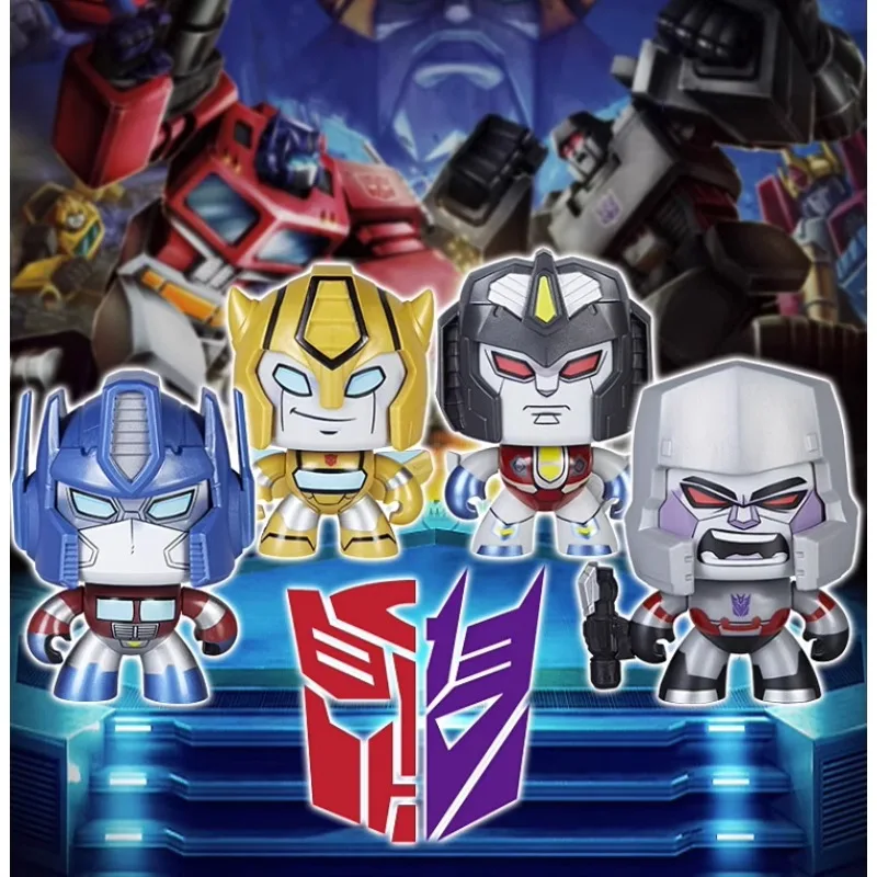 Hasbro Original Transformers Anime Figure Mighty Muggs Face Changing Doll Action Figure Giocattoli per Ragazzi Ragazze Regalo per Bambini