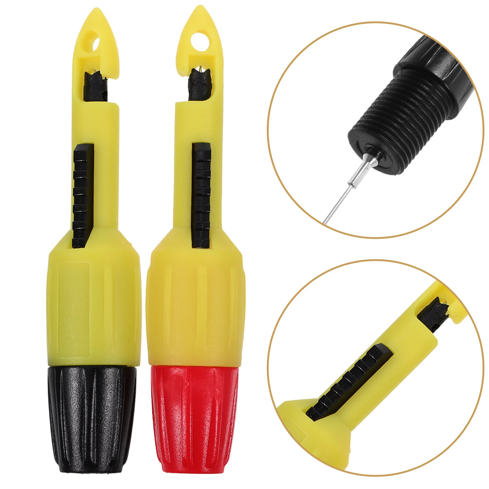 2 قطعة مجسات ثقب الأسلاك العزل ثقب كليب لأدوات الاختبار المتعدد السيارات الدائرة اختبار التحقيق عدة أدوات الاختبار