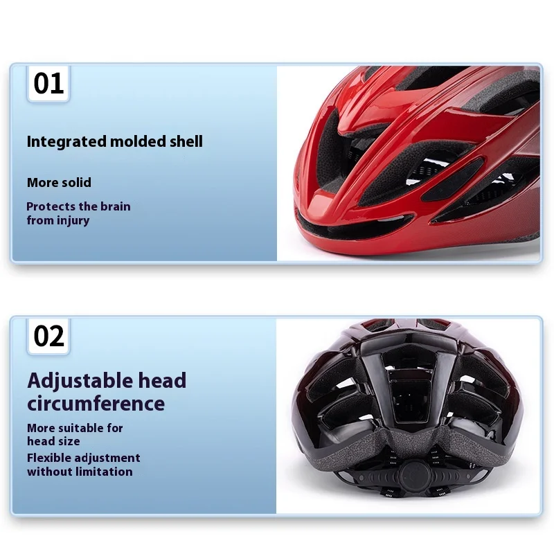 الطريق الدراجات المهنية الرجال النساء ركوب سباق خوذة الدراجة البخارية TT الوقت المحاكمة مصبوب بشكل متكامل خوذة دراجة #3