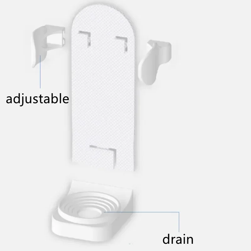 Elektrische Zahnbürste Wand-Montiert Halter Platzsparende Kein Stanzen Bad Zubehör Zahnbürste Stand Rack Organizer