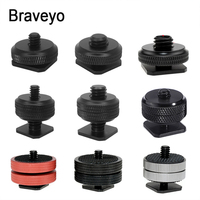 Camera Hot Shoe Mounting Screws 1/4 to 3/8 Inch Conversion Screw For Photography Accessories Dslr Camera Hot Shoe Head Mount