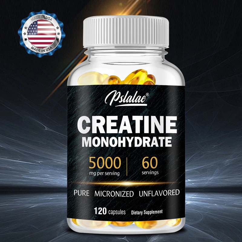 Creatine Monohydrate Gluten-Free Supplement, Non-GMO