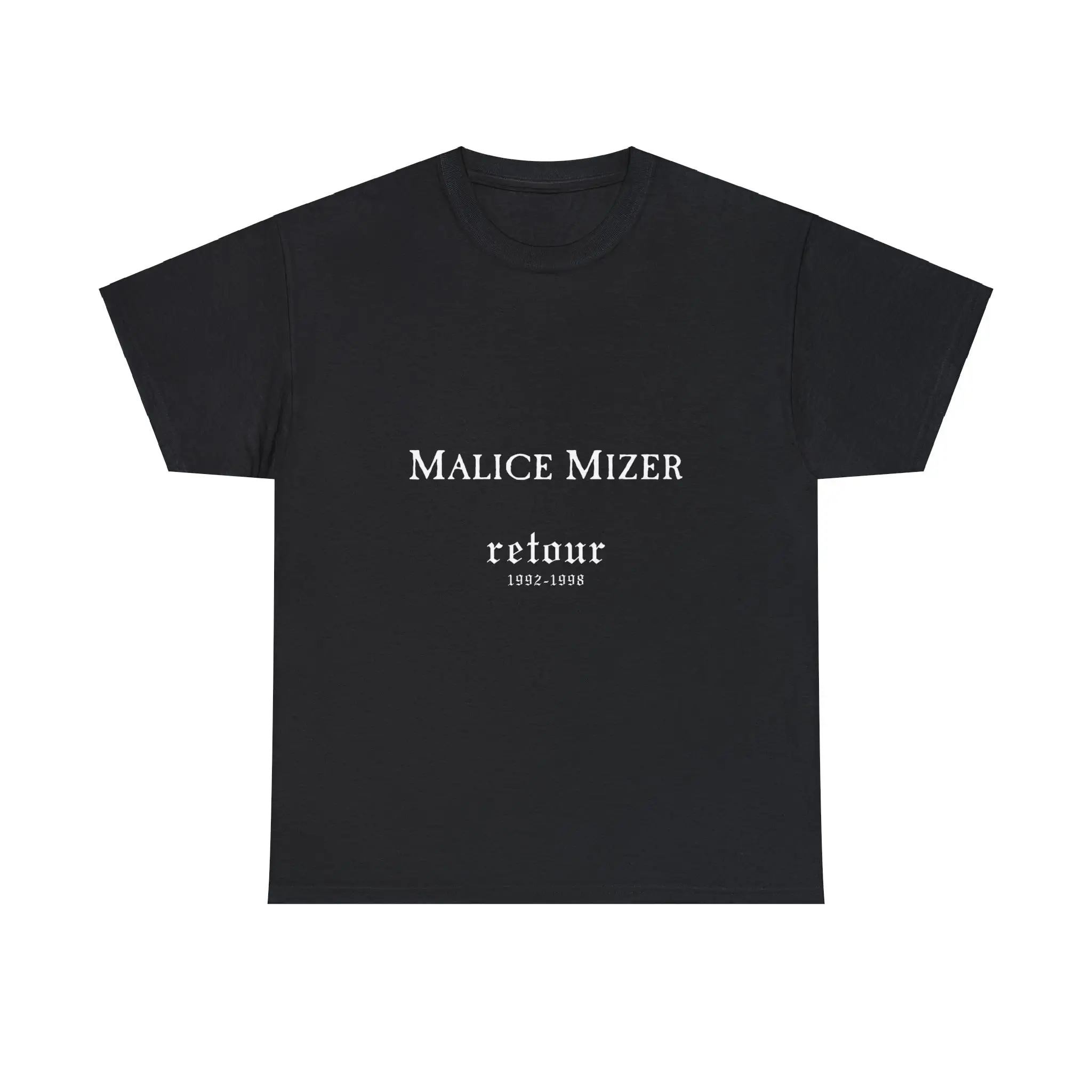 Malice Mizer T Shirt Retour 1992 1998 Heavy Cotton Visualkei