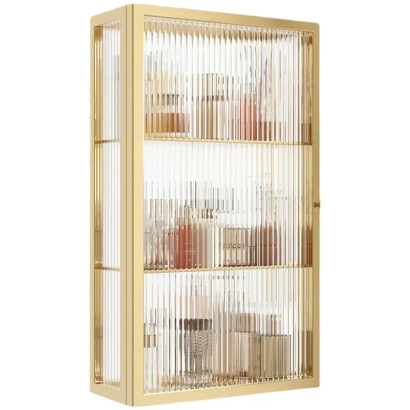 Stainless steel bathroom cabinet Changhong glass modern
