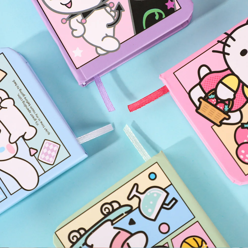 سانريو كورومي A7 دفتر 96 ورقة دفتر جدول الأعمال المنظم مخطط المحمولة للطلاب ملاحظة تدوين دفتر يوميات هدية عيد ميلاد