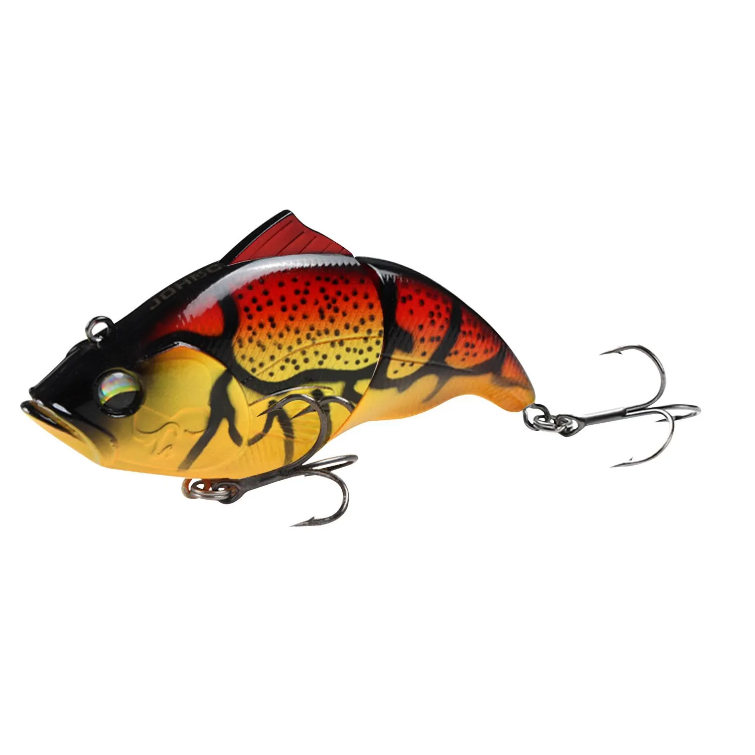 Lipless Vibration Lure Hard Fish Baits 115 mm Kurbelköder Angelköder Langsam sinkender Köder VIB Jointed Fishing Wobbler zum Angeln