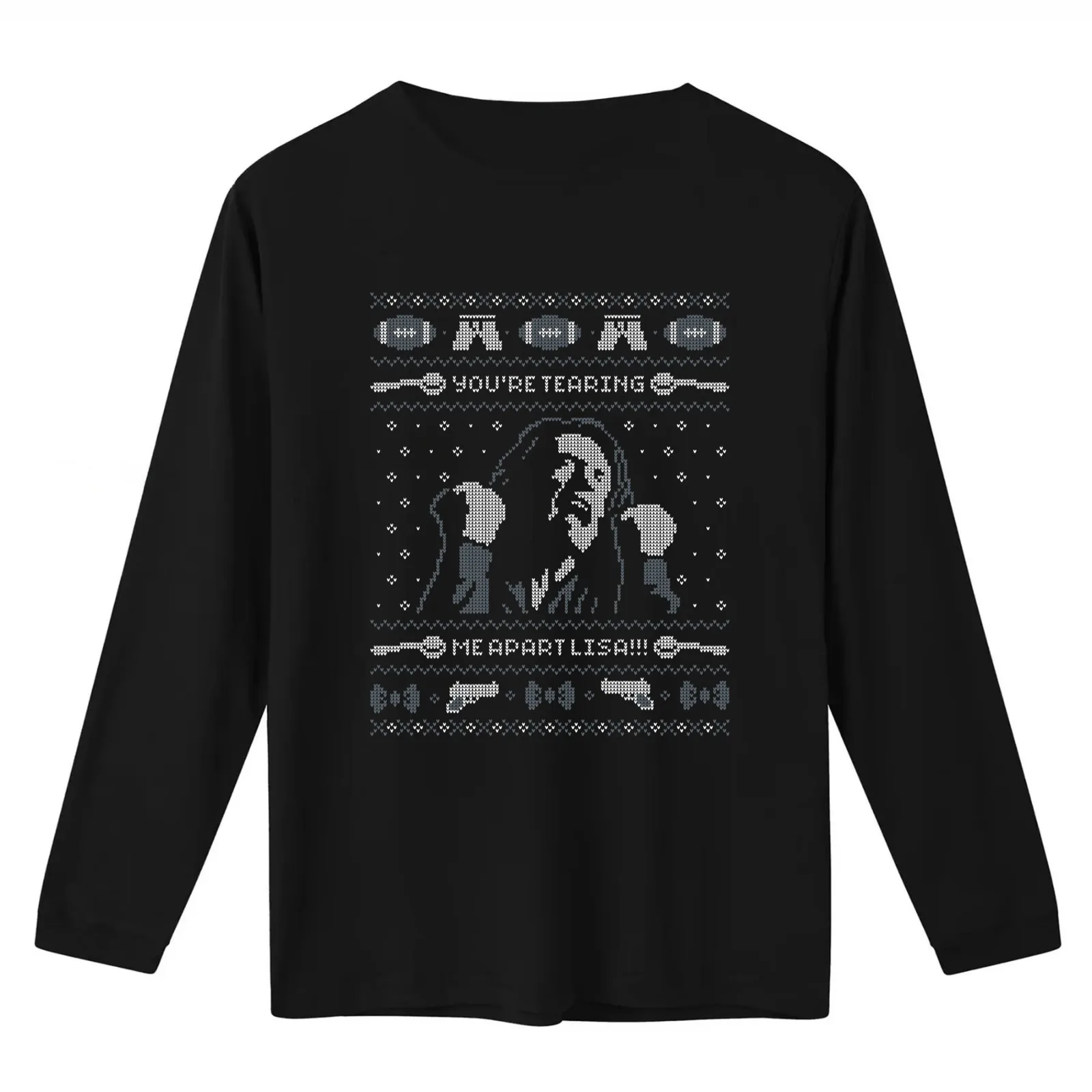 YOU'RE TEARING ME APART LISA!!! T-Shirt Summer Casual Cotton Tee Oversized Streetwear Tops Vintage Graphic Print 100% Cotton