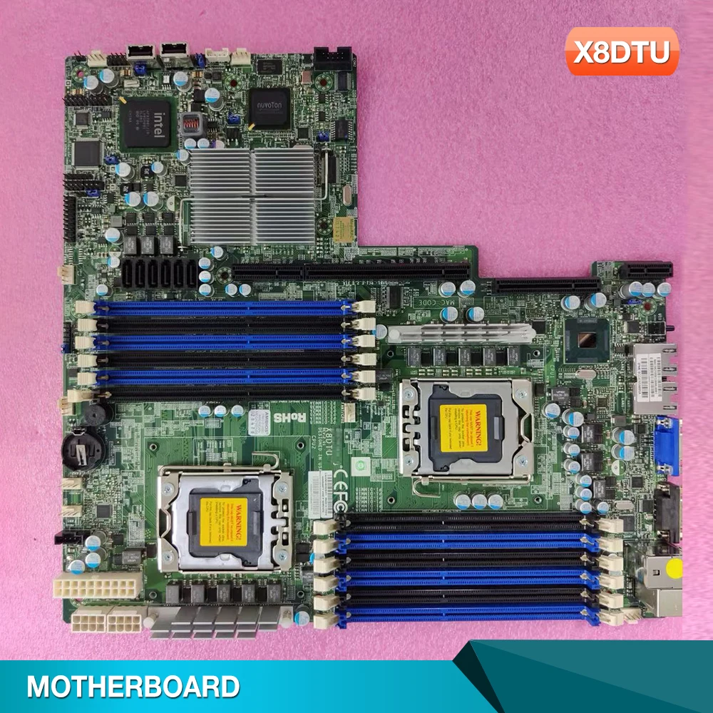 Xeon Processor 5600/5500 Series 82576 Dual-Port Gigabit Ethernet Controller For Supermicro Server Motherboard X8DTU